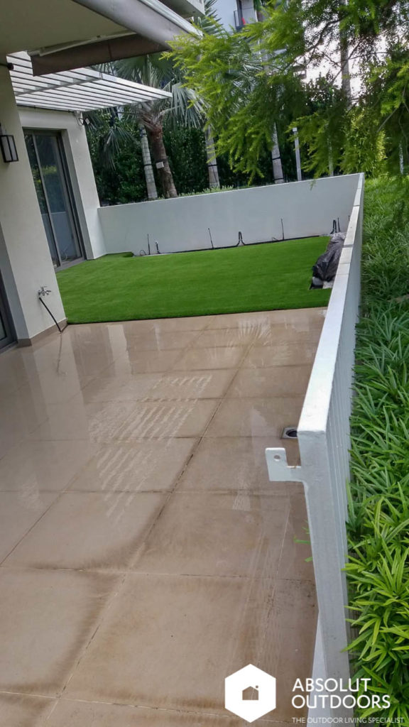 Artificial Grass in Private Enclosed Space (PES)
